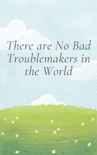 There are No Bad Troublemakers in the World Cover